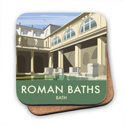 Roman Baths, Bath - Cork Coaster